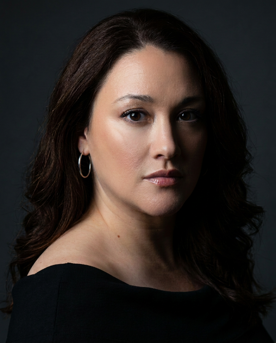 Colour rehearsal portrait of soprano Marlena Brinkley